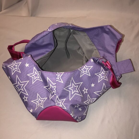 American Girl dolls Large Tote Bag Purple White Stars for Doll's and Clothes - Picture 13 of 13
